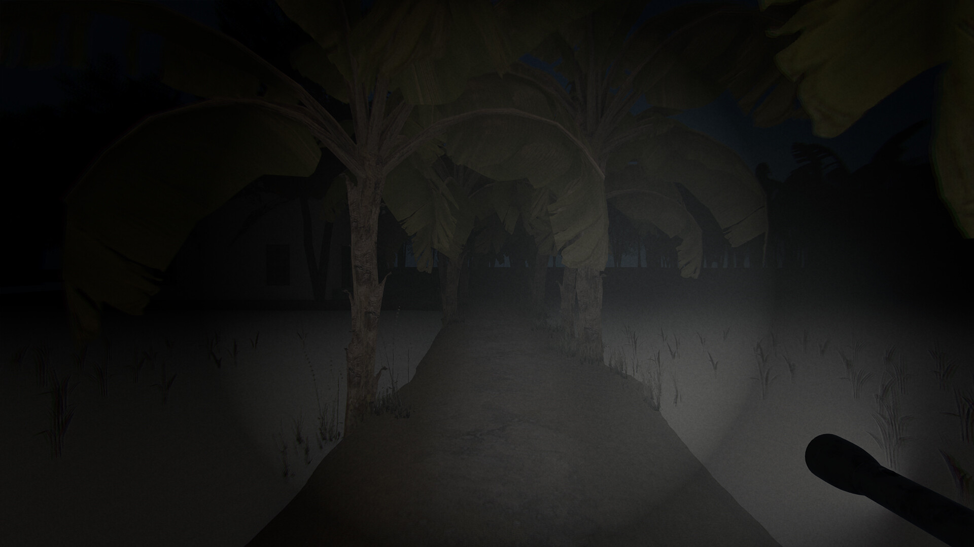 The old graveyard joins the route